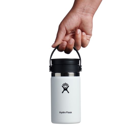 Hydroflask 12oz Coffee with Flex Sip Lid - White- Great Outdoors Ireland