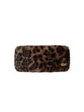 Fur Headband - Print Brown