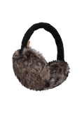 Faux Fur Earmuffs - Heather Brown