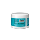 A white plastic jar labeled “Scarpa HS12 Footwear Cream” with a blue label displaying recycling information, manufacturing details, and a barcode. The jar contains 200 ml of silicone-based cream formulated for waterproofing leather, making it ideal for use on full-grain leather products.