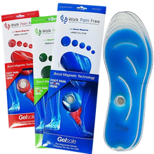 Walk Pain Free Magnetic Gel Insoles  