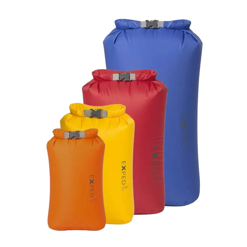 Exped Waterproof Bright Dry Bag - 4 Pack- Great Outdoors Ireland