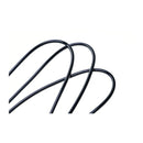 Bulldog 7ft Ankle Leash - Black/White