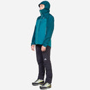 Women's Makalu GORE-TEX Jacket three-quarter view, Spruce/Deep Teal
