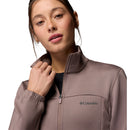 Women's Sloan Crest Spacer Fleece Jacket collar details