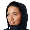 Women’s Crew Hooded Midlayer Jacket 2.0 hood details