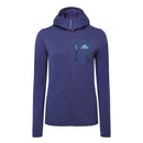 Women’s Lumiko Hooded Jacket in purple, front view