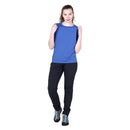 Women's Tempi T-Shirt full length front, Vivid Blue