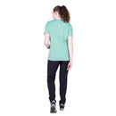 Women's Tempi T-Shirt back view, Aqua