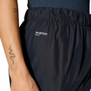 Rab Women's Downpour Waterproof Pants waistband adjustment detail, Black