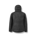 Rab Women's Microlight Alpine Down Jacket , back view, Black