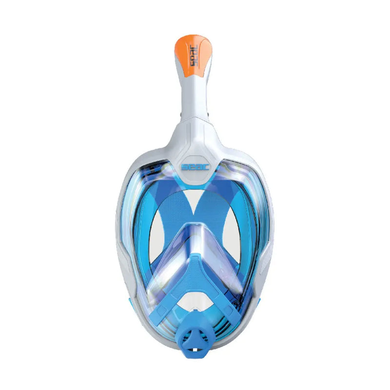 Magica Full Face Snorkel Mask White/Orange - L/XL