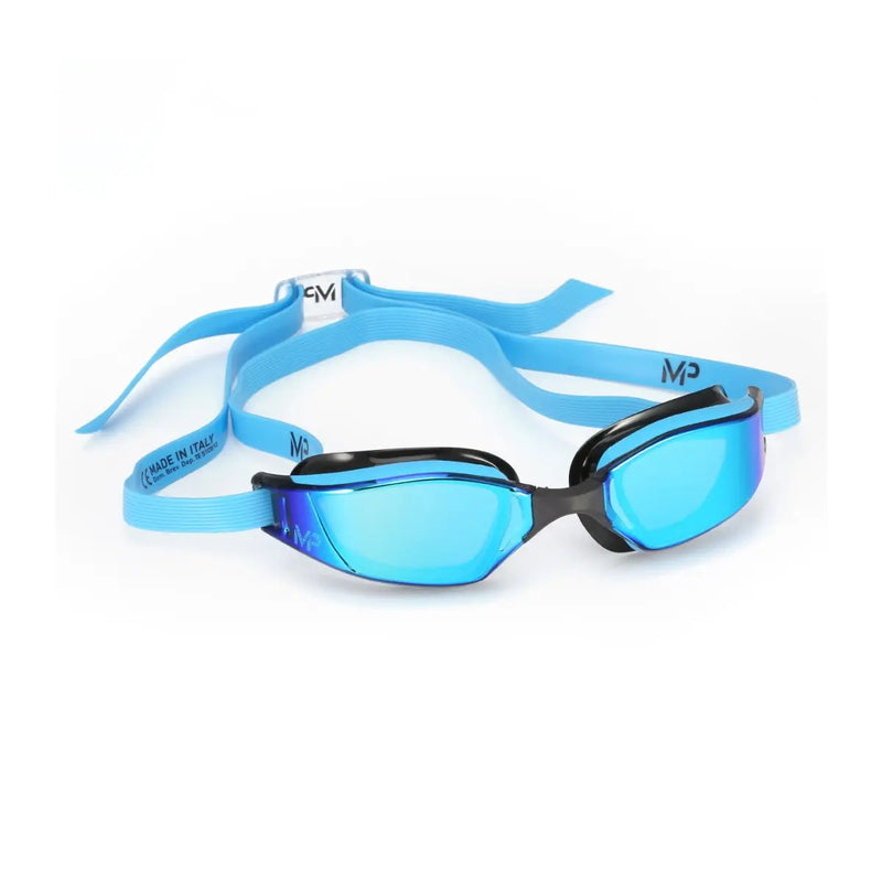 Xceed Swim Goggles - Titanium Mirrored - Blue