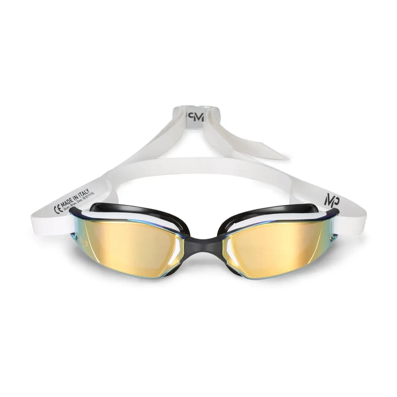Xceed Swim Goggles - Titanium Mirrored - Gold