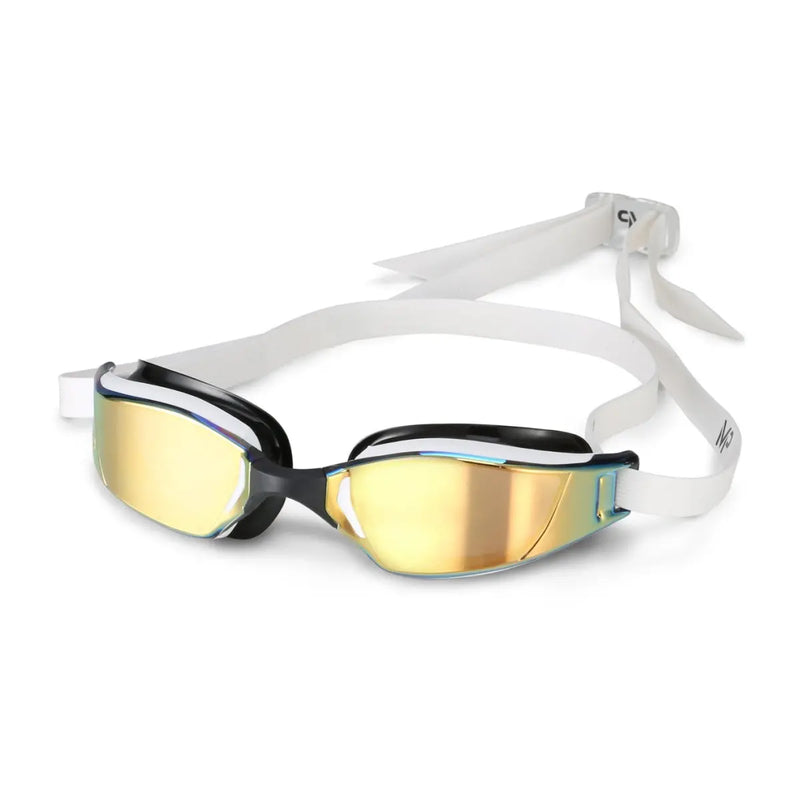 Xceed Swim Goggles - Titanium Mirrored - Gold