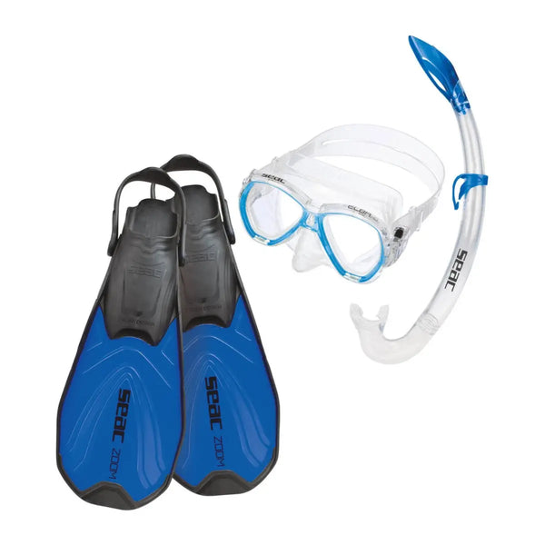 Seac Sub Zoom Mask Fins & Snorkel Set Great Outdoors Ireland