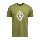 Black Diamond Chalked Up 2.0 Tee - Camp Green- Great Outdoors Ireland