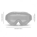 The BLOC Spark Junior Category 3 ski goggles in Matt Black - Red are shown front-facing, with a 140mm lens width, 60mm lens height, and 30mm strap. Features include an anti-fog design for clear vision on the slopes.