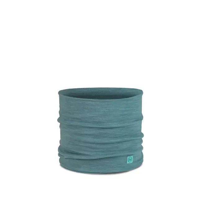 Buff Merino Heavyweight Neck Warmer Solid Pool  