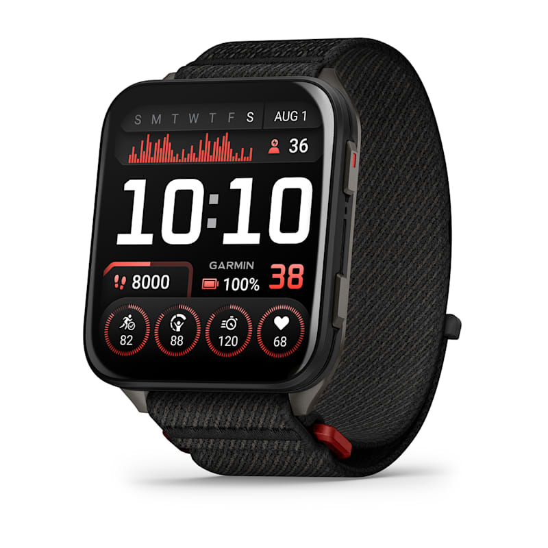 Garmin Venu® X1 - Black with Slate Titanium Caseback  