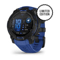 Instinct® 3 – 45 mm | AMOLED - Black with Bolt Blue/Black Band