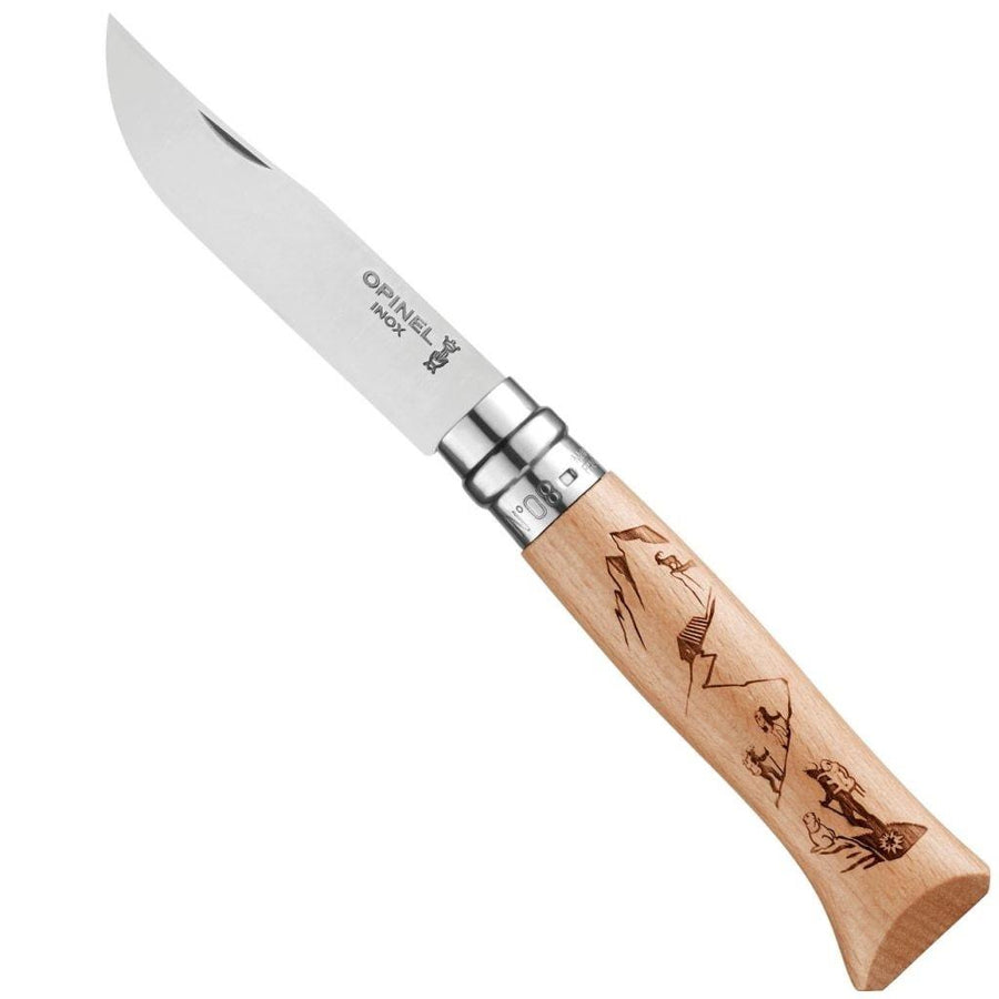 N°08 Stainless Steel - Hiking Hilt