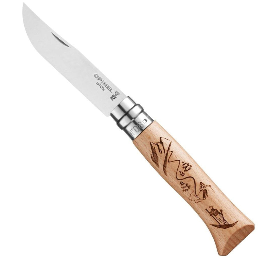 N°08 Stainless Steel - Skiing Hilt