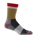 Darn Tough Heady Stripe Micro Crew Lightweight Hiking Sock - Ash  