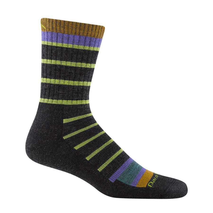 Darn Tough Via Ferrata Micro Crew Midweight Hiking Sock - Charcoal  