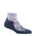 Darn Tough Light Hiker Quarter Lightweight Hiking Sock - Cosmic Purple  