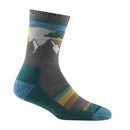 Offering lightweight Merino Wool, moisture-wicking comfort, and targeted cushioning in a funky package, you'll love the Darn Tough Women's Sunset Ledge socks.

