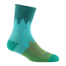 Darn Tough Treeline Micro Crew Midweight Hiking Sock - Aqua  