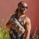 Osprey Daylite Waist Pack worn, lifestyle shot