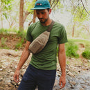 Osprey Daylite Waist Pack worn, lifestyle shot
