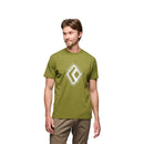 Black Diamond Chalked Up 2.0 Tee - Camp Green- Great Outdoors Ireland