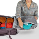 Osprey Fairview 40 Travel Pack inner organisation detail