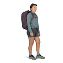 Osprey Fairview 40 Travel Pack worn, full length side profile