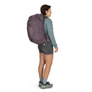 Osprey Fairview 40 Travel Pack worn, full length side profile