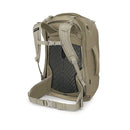 Osprey Fairview 40 Travel Pack back view, Sawdust/Olive Tan