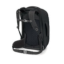 Osprey Fairview 55 Travel Pack back view, Black