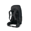 Fairview Trek 70 Travel Backpack back view, black