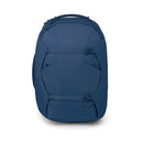 Osprey Farpoint 40 Travel Pack front view, Antique Blue