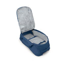 Osprey Farpoint 40 Travel Pack inner organisation detail, Antique Blue
