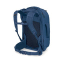 Osprey Farpoint 40 Travel Pack back view, Antique Blue