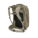 Osprey Farpoint 40 Travel Pack back view, Sawdust