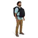 Osprey Farpoint 55 Travel Pack front view, Black