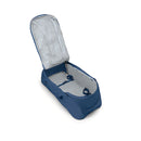 Osprey Farpoint 70 Travel Pack inner organisation detail, Antique Blue