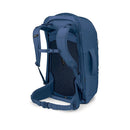 Osprey Farpoint 70 Travel Pack back view, Antique Blue