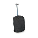 Osprey Farpoint Fairview Carry-On Wheeled Travel Pack 36L side profile wheeled, Black