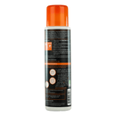 Down repel bottle with orange cap and label on a white background